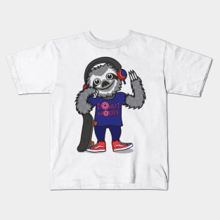 Sloth Life Kids T-Shirt